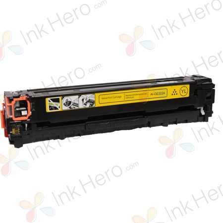 HP 128A (CE322A) toner compatible amarillo (Ink Hero)