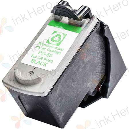 Canon PG-50 cartucho de tinta negro compatible alta capacidad (Ink Hero)