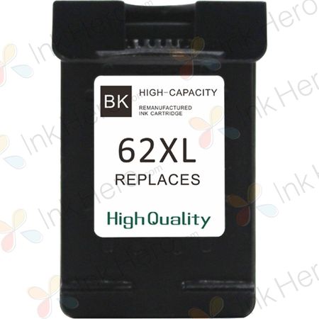 HP 62XL (C2P05AE) cartucho de tinta compatible alta capacidad negro (Ink Hero)