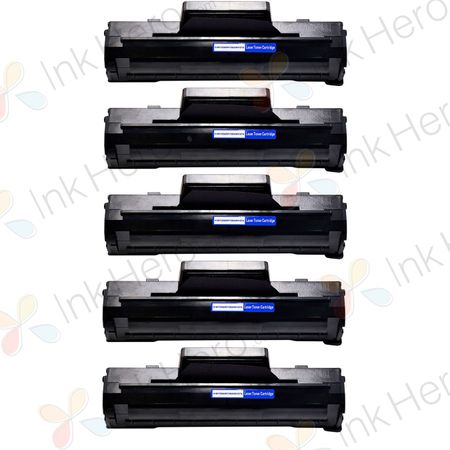 Pack de 5 HP 106A (W1106A) toner compatibles negro (Ink Hero)