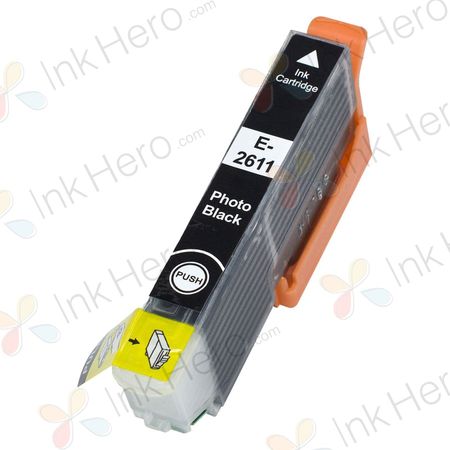 Epson 26XL cartucho de tinta compatible alta capacidad negro foto (Ink Hero)