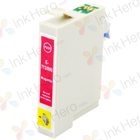 Epson T0713 cartucho de tinta compatible magenta (Ink Hero)