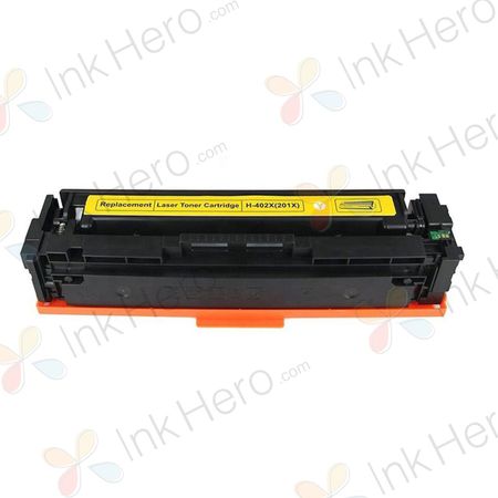 HP 201X / CF402X (201A / CF402A) toner compatible alta capacidad amarillo (Ink Hero)