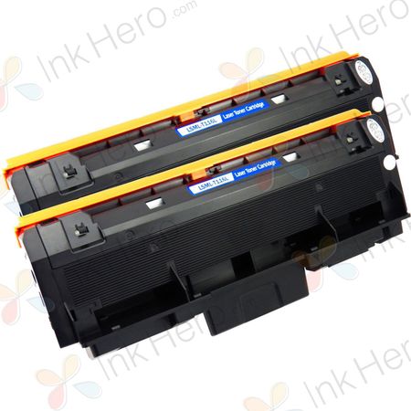 Pack de 2 Samsung MLT-D116L toner compatibles alta capacidad negro (Ink Hero)