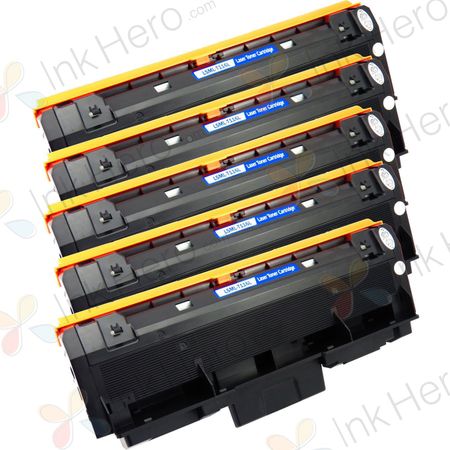 Pack de 5 Samsung MLT-D116L toner compatibles alta capacidad negro (Ink Hero)