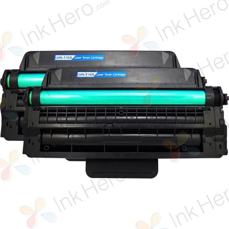 Pack de 2 Samsung MLT-D103L toner compatibles alta capacidad negro (Ink Hero)