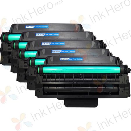 Pack de 5 Samsung MLT-D103L toner compatibles alta capacidad negro (Ink Hero)