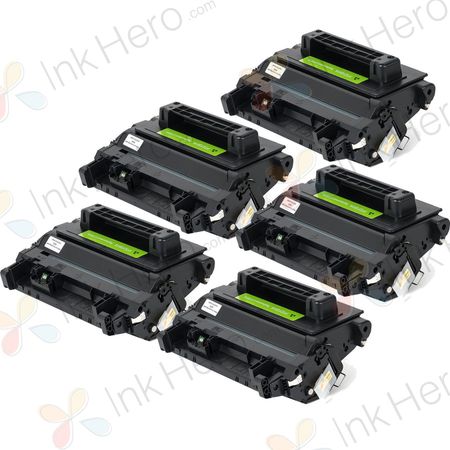 Pack de 5 HP 81A (CF281A) toner compatibles negro (Ink Hero)