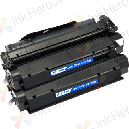 Pack de 2 HP 15A (C7115A) toner compatibles negro (Ink Hero)