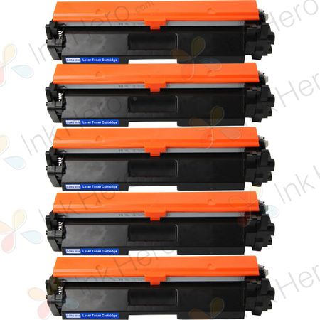 Pack de 5 Canon 051H (2169C002) toner compatibles alta capacidad negro (Ink Hero)