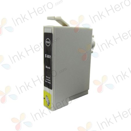 Epson T0801 cartucho de tinta compatible negro (Ink Hero)