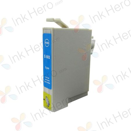 Epson T0802 cartucho de tinta compatible cyan (Ink Hero)