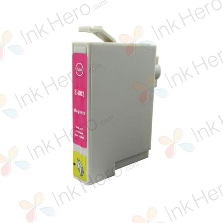 Epson T0803 cartucho de tinta compatible magenta (Ink Hero)