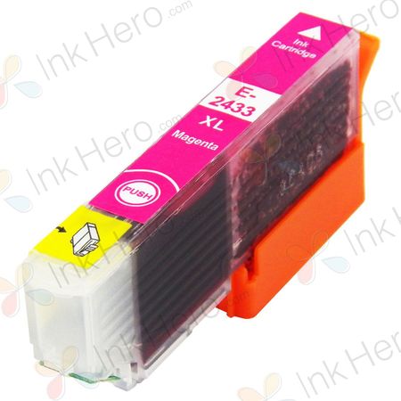 Epson 24XL cartucho de tinta compatible alta capacidad magenta(Ink Hero)