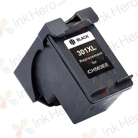 HP 301XL (CH563EE) cartucho de tinta compatible alta capacidad negro (Ink Hero)