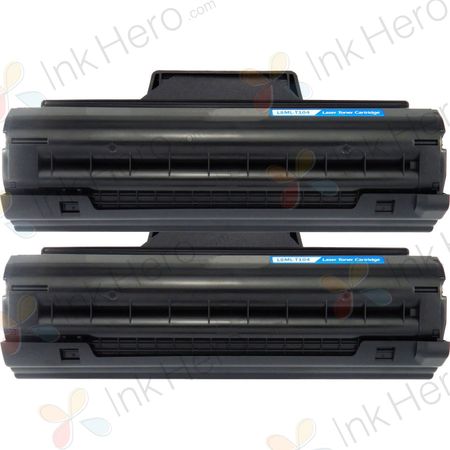 Pack de 2 Samsung MLT-D1042S toner compatibles negro (Ink Hero)