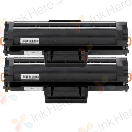 Pack de 2 Samsung MLT-D111L toner compatibles alta capacidad negro (Ink Hero)