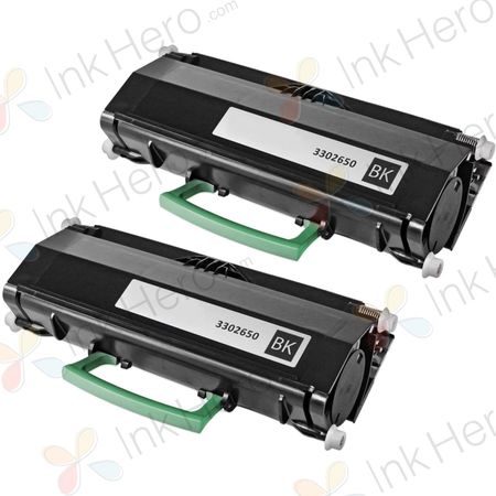 Pack de 2 Dell 593-10335 (PK941) toner compatibles alta capacidad negro (Ink Hero)