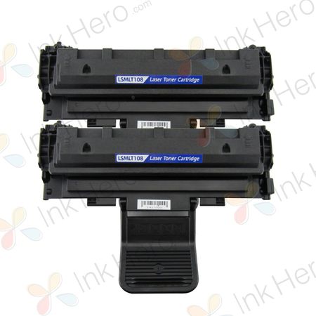 Pack de 2 Samsung MLT-D1082S toner compatibles negro (Ink Hero)