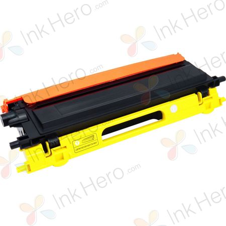 Brother TN135Y (TN130Y) toner compatible alta capacidad amarillo (Ink Hero)