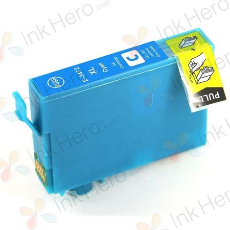 Epson 34XL cartucho de tinta compatible alta capacidad cyan (Ink Hero)