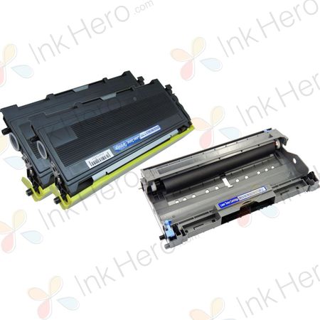 Pack de 3 Brother TN2000 & DR2000 toner & tambor compatibles (Ink Hero)