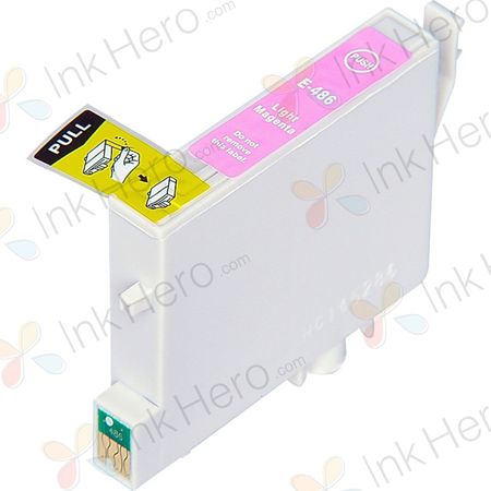 Epson T0486 cartucho de tinta magenta claro compatible (Ink Hero)