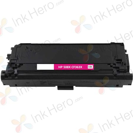 HP 508X (CF363X) toner compatible alta capacidad magenta (Ink Hero)