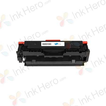 HP 415X (W2031X) toner compatible alta capacidad cyan (Ink Hero)