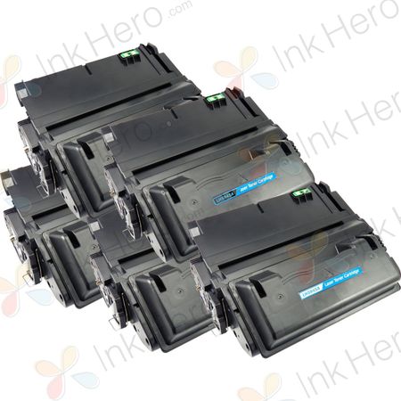 Pack de 5 HP 45A (Q5945A) toner compatibles negro (Ink Hero)