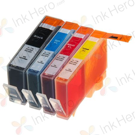 Pack de 4 HP 920XL cartuchos de tinta compatibles alta capacidad (Ink Hero)