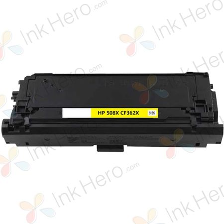 HP 508X (CF362X) toner compatible alta capacidad amarillo (Ink Hero)