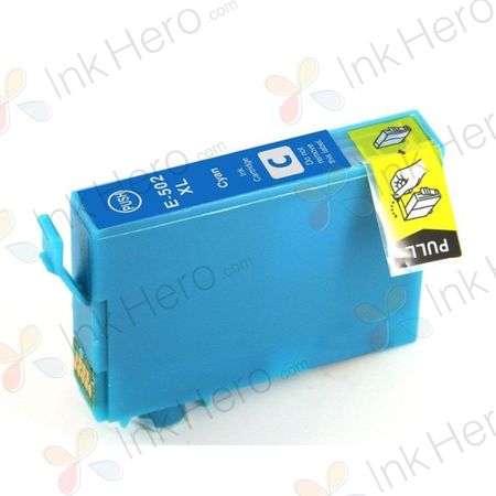 Epson 502XL cartucho de tinta compatible alta capacidad cyan (Ink Hero)