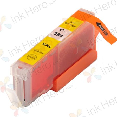 Canon CLI-581XXL (1997C001) cartucho de tinta compatible super alta capacidad amarillo (Ink Hero)