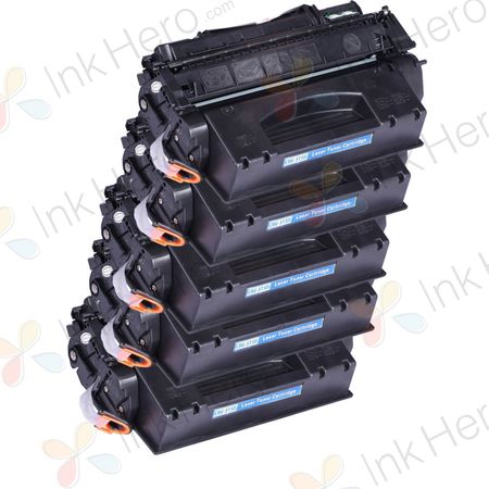 Pack de 5 Canon 715H toner compatibles alta capacidad negro (Ink Hero)