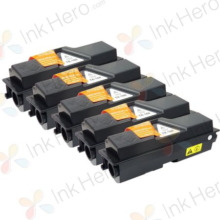 Pack de 5 Kyocera TK-160 toner compatibles (Ink Hero)