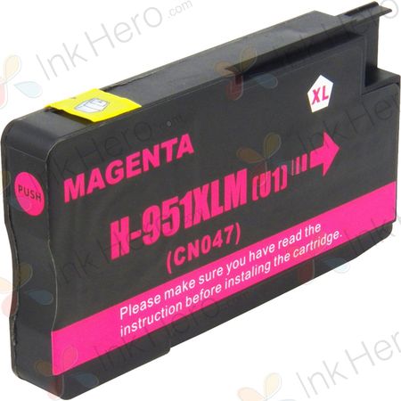 HP 951XL (CN047AE) cartucho de tinta compatible alta capacidad magenta (Ink Hero)