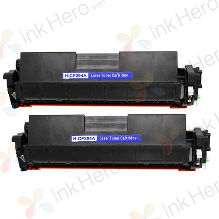 Pack de 2 HP 94A (CF294A) toner compatibles negro (Ink Hero)