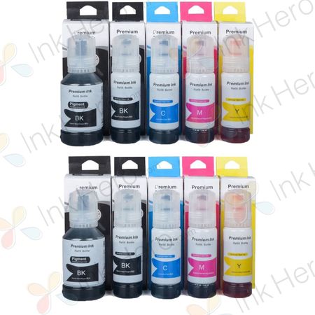 Pack de 10 cartuchos de tinta compatibles Epson 105 / 106 (Ink Hero)