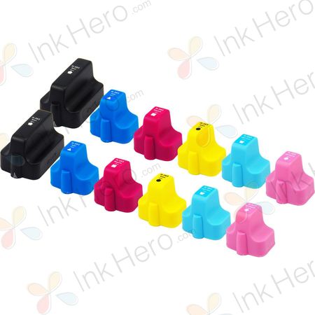 Pack de 12 Epson 363XL cartuchos de tinta compatibles alta capacidad (Ink Hero)