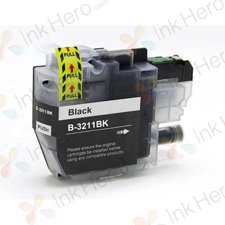 Brother LC3211BK cartucho de tinta compatible alta capacidad negro (Ink Hero)