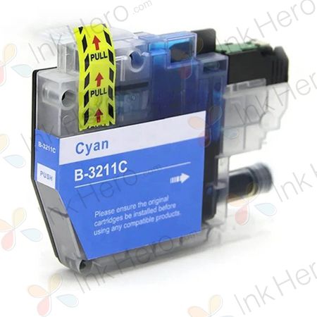 Brother LC3211C cartucho de tinta compatible alta capacidad cyan (Ink Hero)