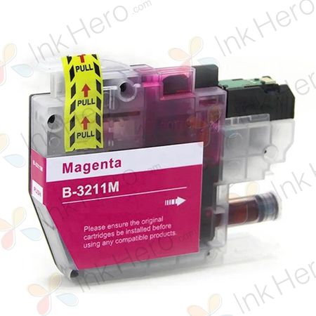 Brother LC3211M cartucho de tinta compatible alta capacidad magenta (Ink Hero)