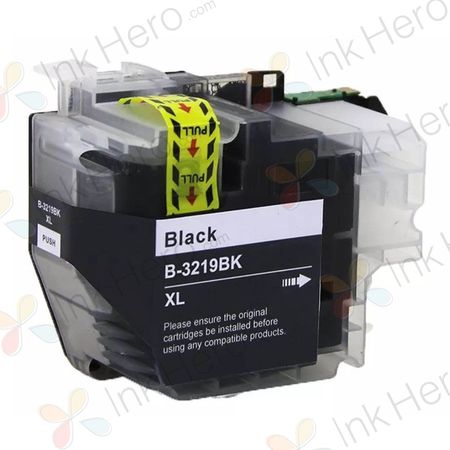 Brother LC3219BK cartucho de tinta compatible super alta capacidad negro (Ink Hero)