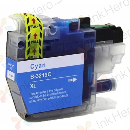 Brother LC3219C cartucho de tinta compatible super alta capacidad cyan (Ink Hero)