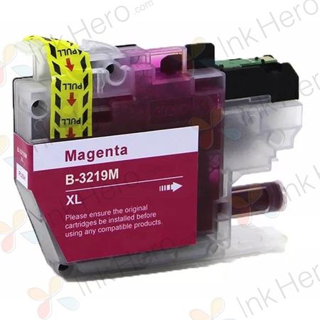 Brother LC3219M cartucho de tinta compatible super alta capacidad magenta (Ink Hero)