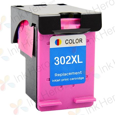 HP 302XL (F6U67AE) cartucho de tinta compatible alta capacidad color (Ink Hero)