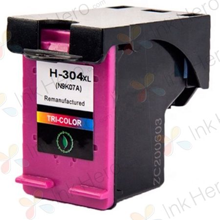 HP 304XL (N9K07AE) cartucho de tinta compatible alta capacidad color (Ink Hero)