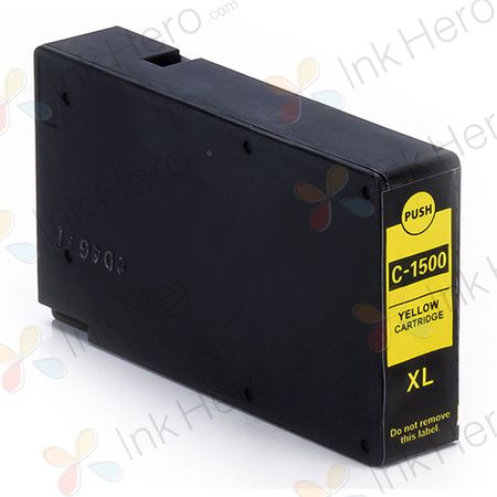 Canon PGI-1500XLY cartucho de tinta compatible alta capacidad amarillo (Ink Hero)