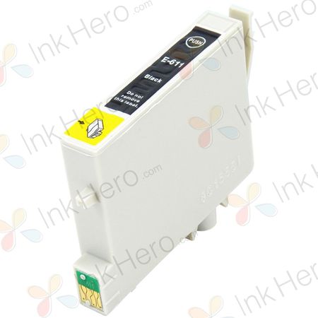 Epson T0611 cartucho de tinta compatible noir (Ink Hero)